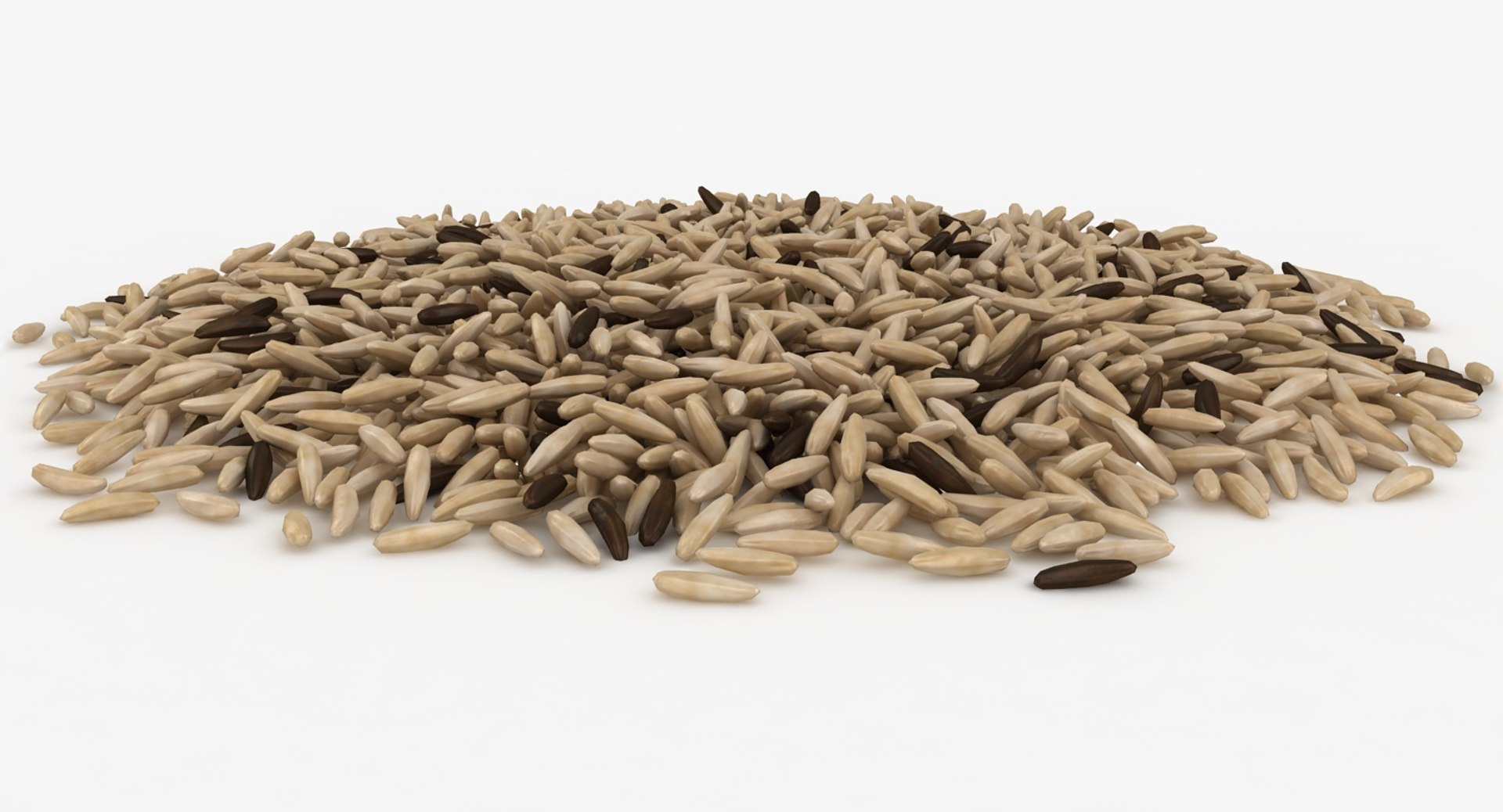 3D Realistic Brown Rice 3 - TurboSquid 1170719