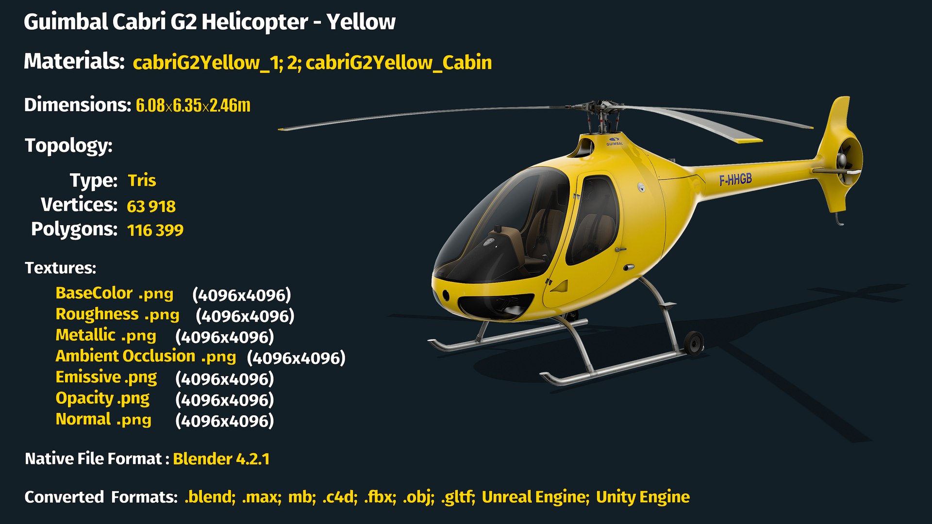 Guimbal Cabri G2 Helicopter - Yellow 3D https://p.turbosquid.com/ts-thumb/oj/diKzIn/RP/info/jpg/1734725971/1920x1080/fit_q87/4e7dd31ff6721bdcfd3e94a2842161be210c8262/info.jpg