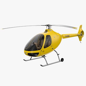 Guimbal Cabri G2 Helicopter - Yellow