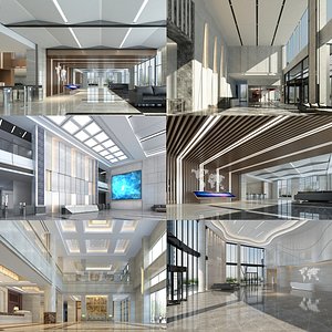 Modern Hall Collection 05 3D