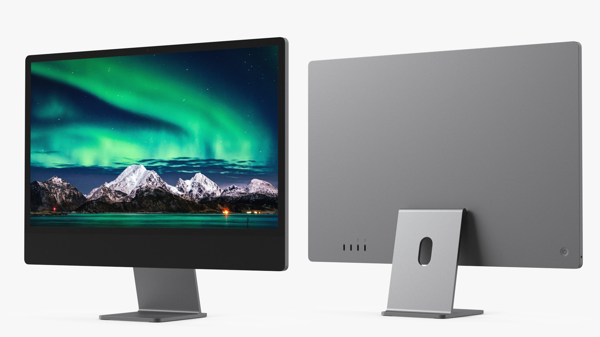 Desktop Black 3D model preview