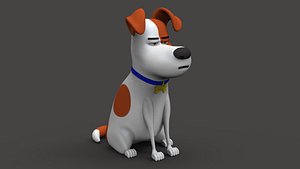 Secret Life of Pets: Max - Fan Art - 3D Print
