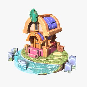 casual house 3D model