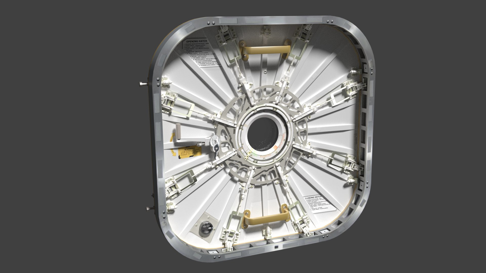 3D Hatch Space Station Common Model - TurboSquid 1713461