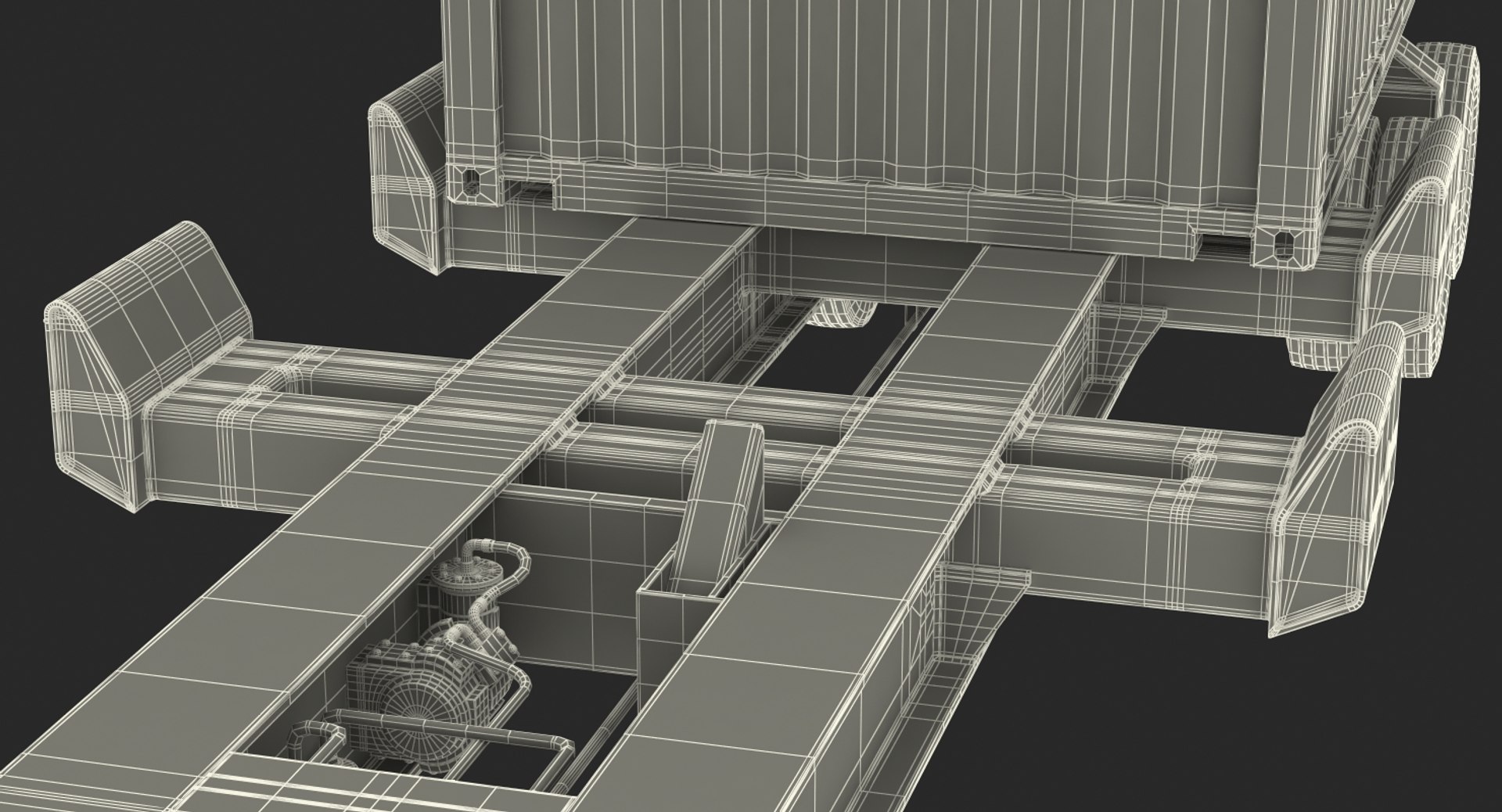 3D trailer 20ft iso container model - TurboSquid 1370769