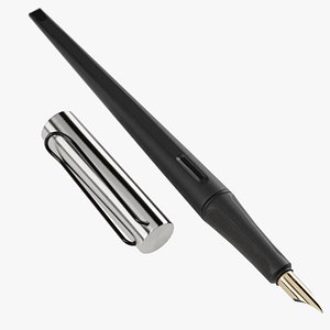 Fountain Pen Lowpoly