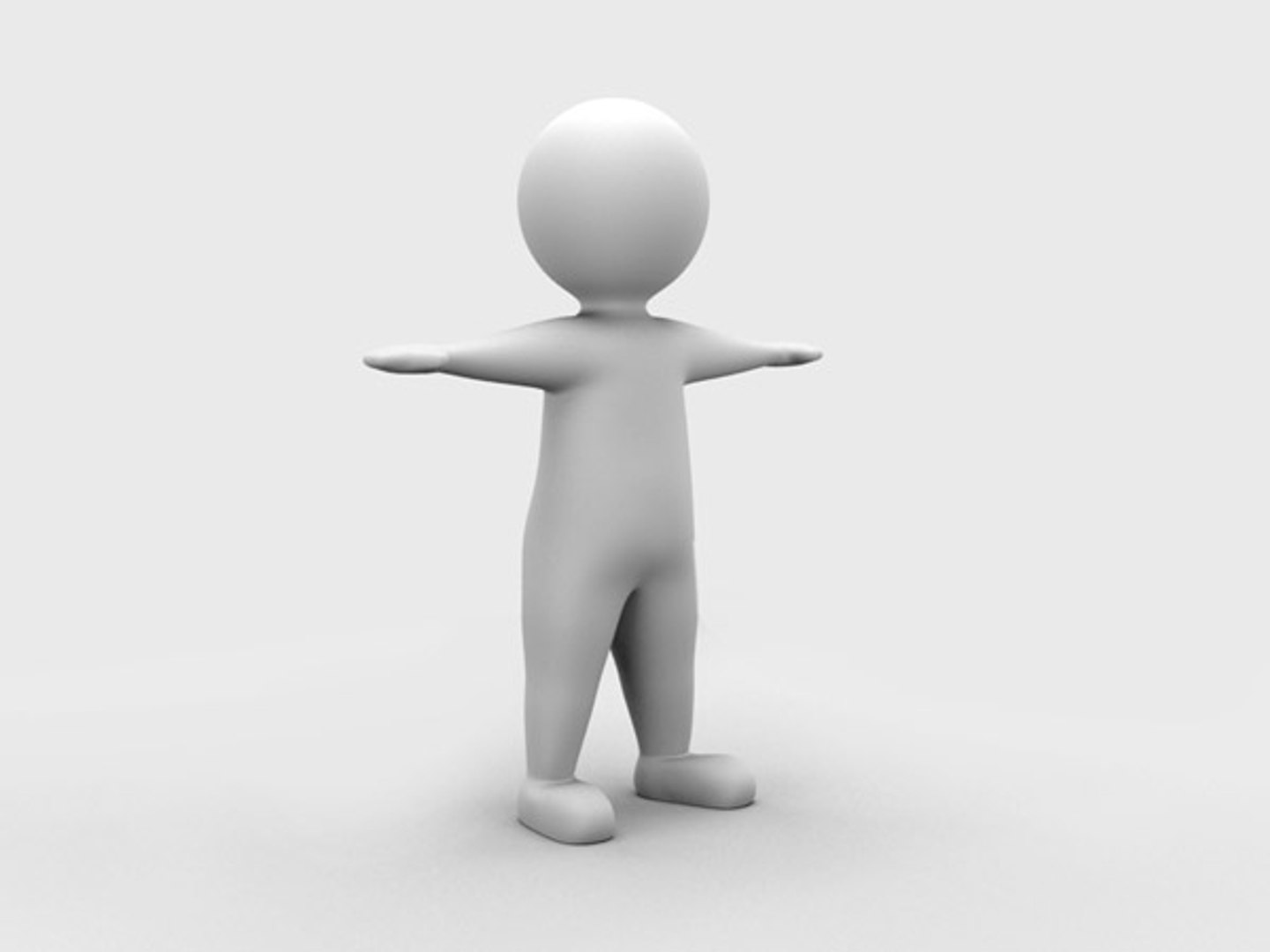 3d Small Man