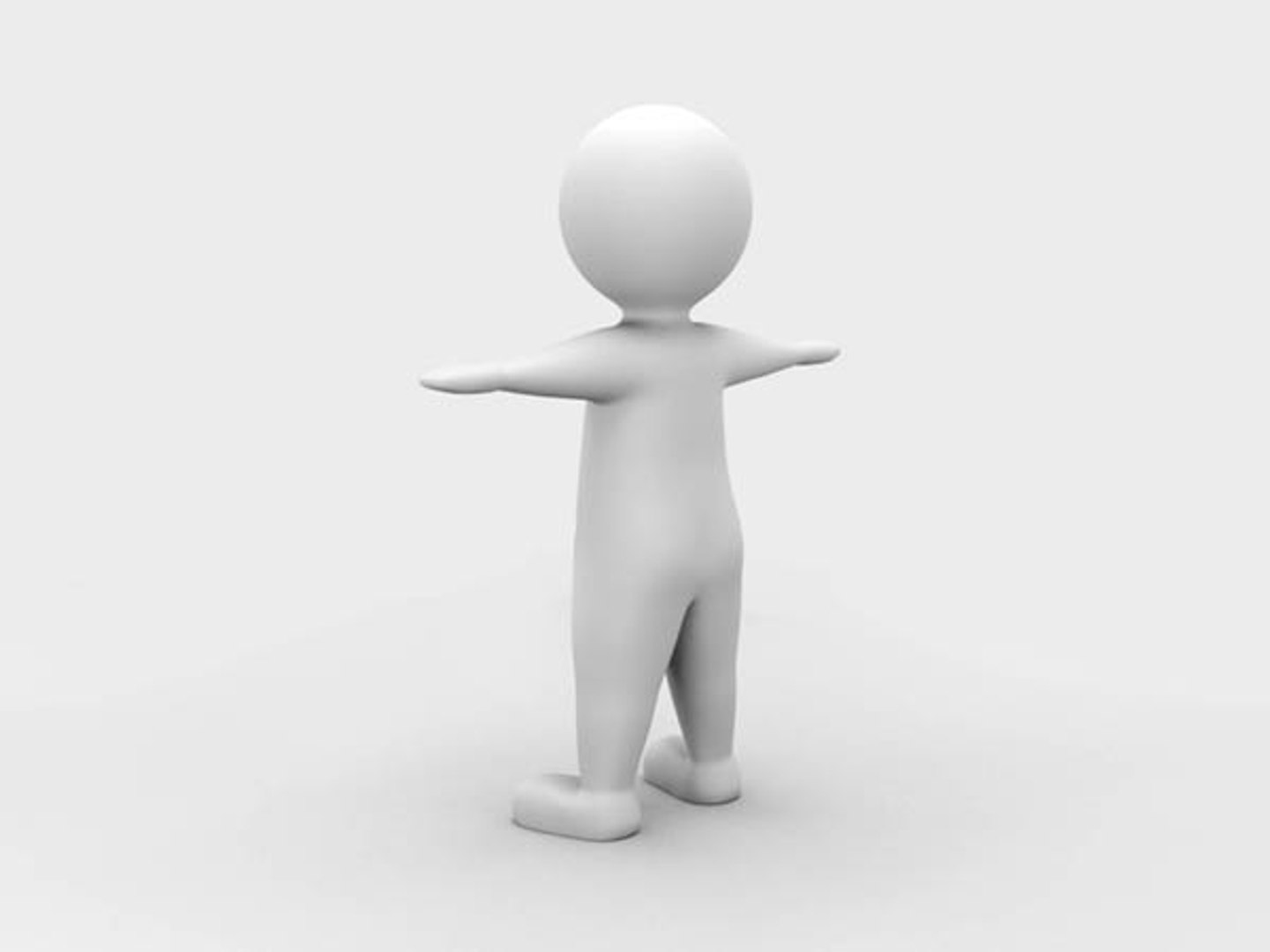 3d Small Man