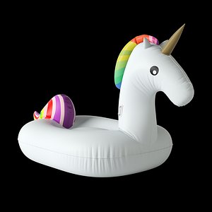 pool inflatable unicorn model