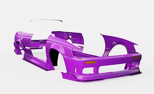 3D model nissan c33 laurel konnexion