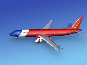 3d 737-900er 737 airplane 737-900 model