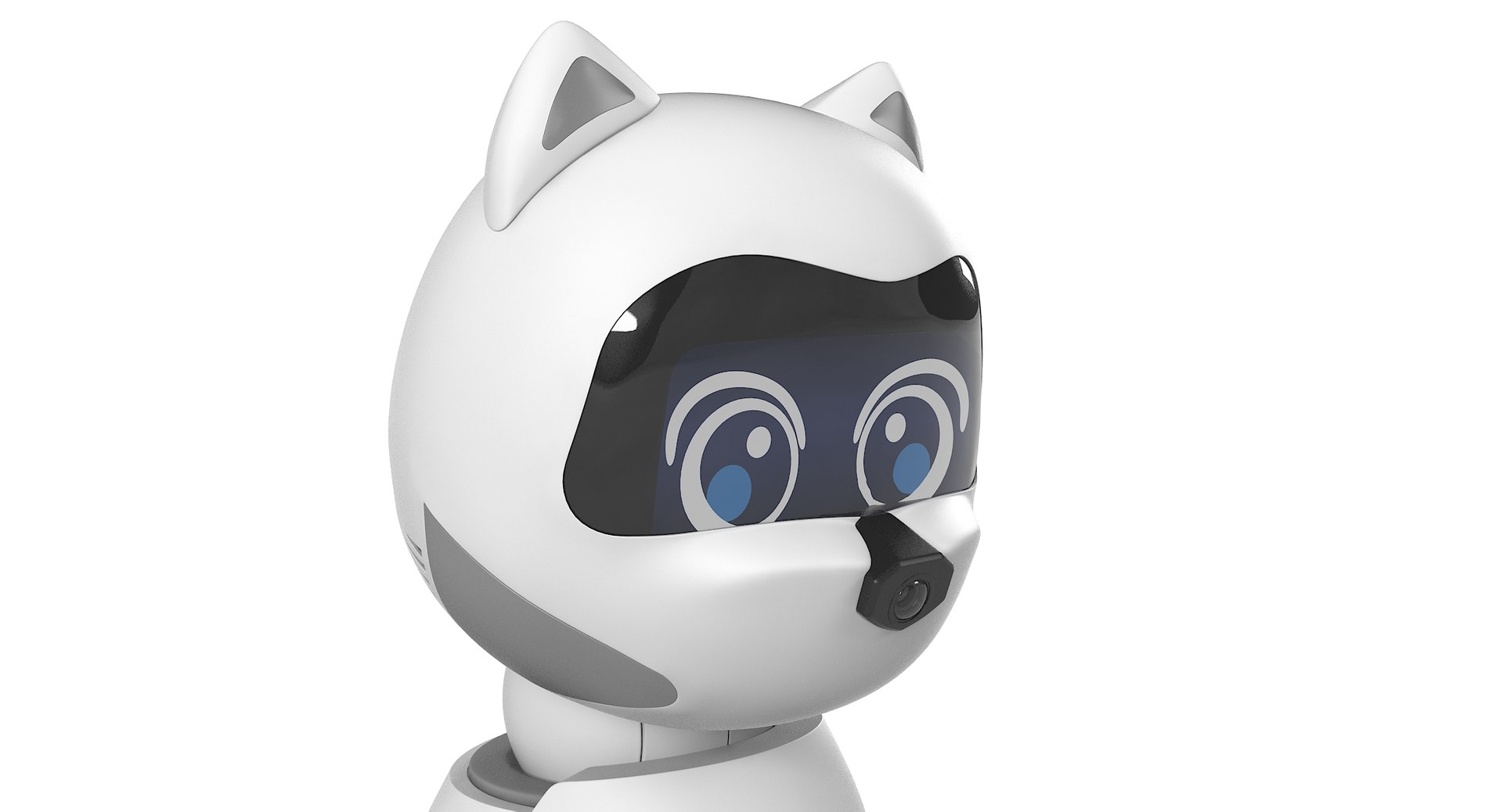 3D Kiki Cat Robot Model - TurboSquid 1368981