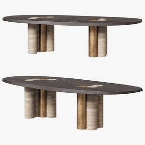 Enne dining table Ross 3D model