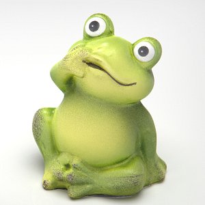 Garden Frog 3D model