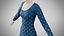 Vestido 54 Azul Turquesa