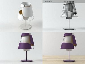 3D model crinolina table lamp