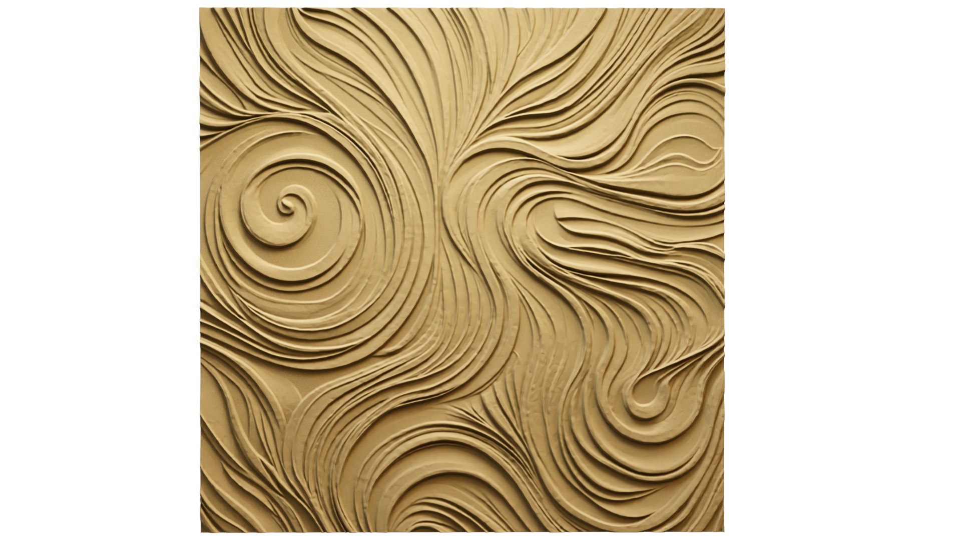Modern Panel Wall Decor Set Relief Stl Mural CNC 192 3D Model ...