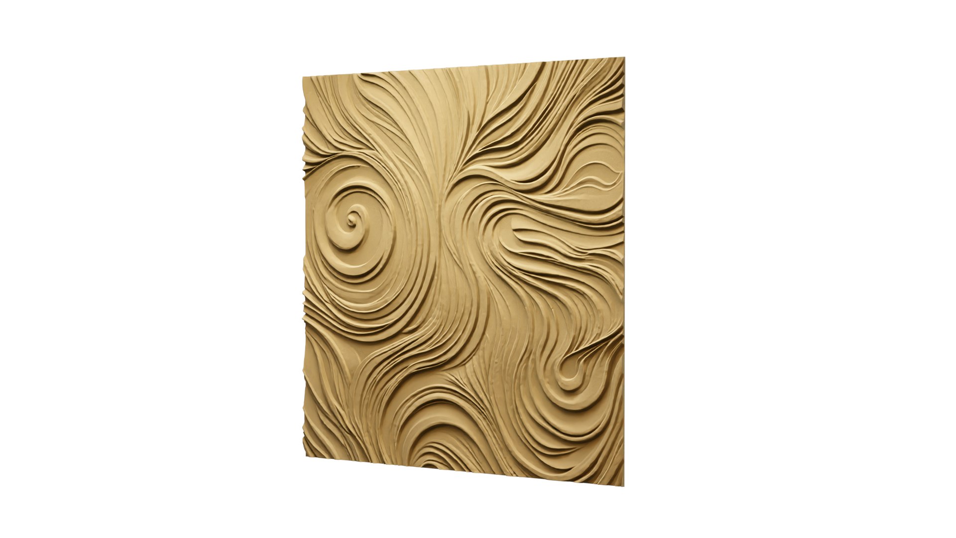 Modern Panel Wall Decor Set Relief Stl Mural CNC 192 3D Model ...