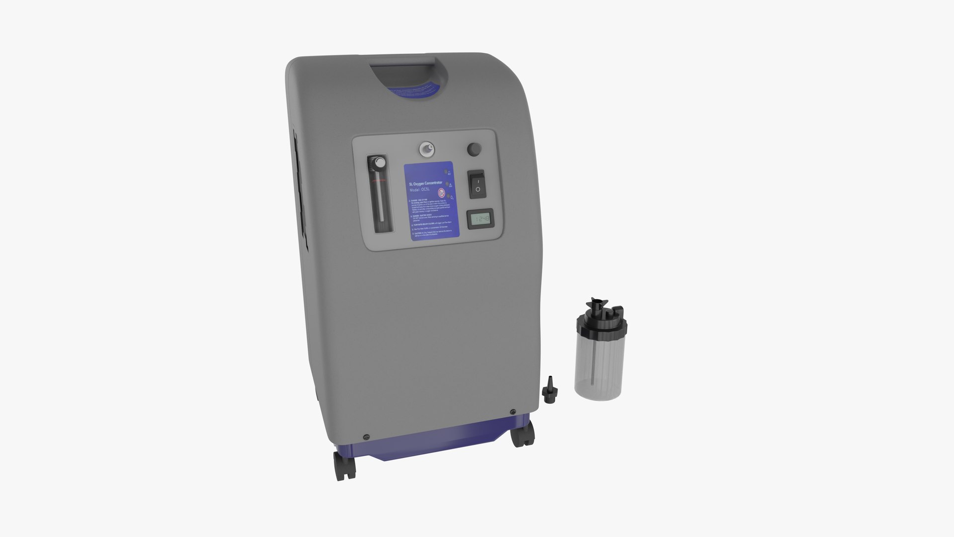 Oxygen Concentrator 3D Model - TurboSquid 1899821