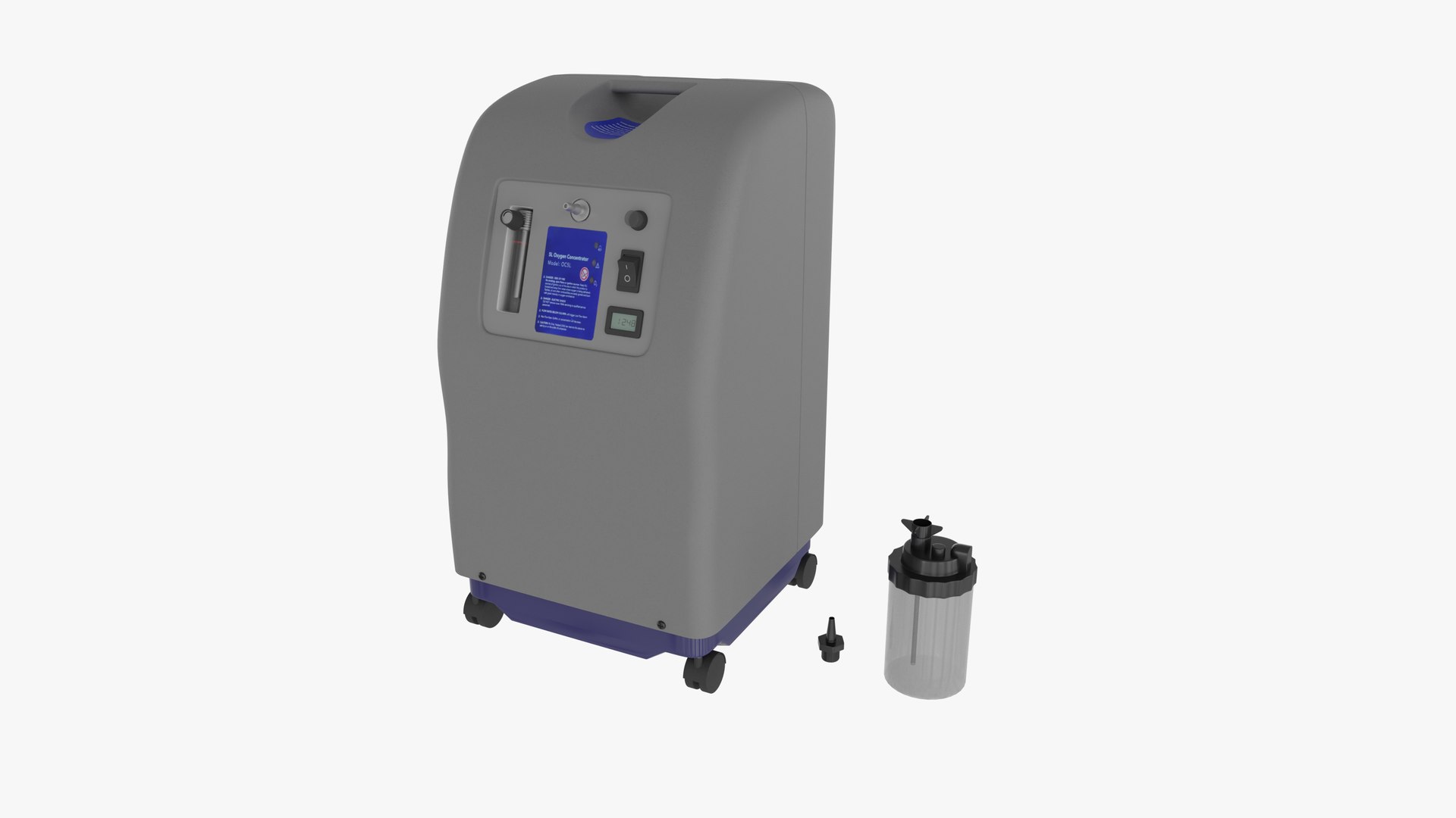 Oxygen Concentrator 3D Model - TurboSquid 1899821