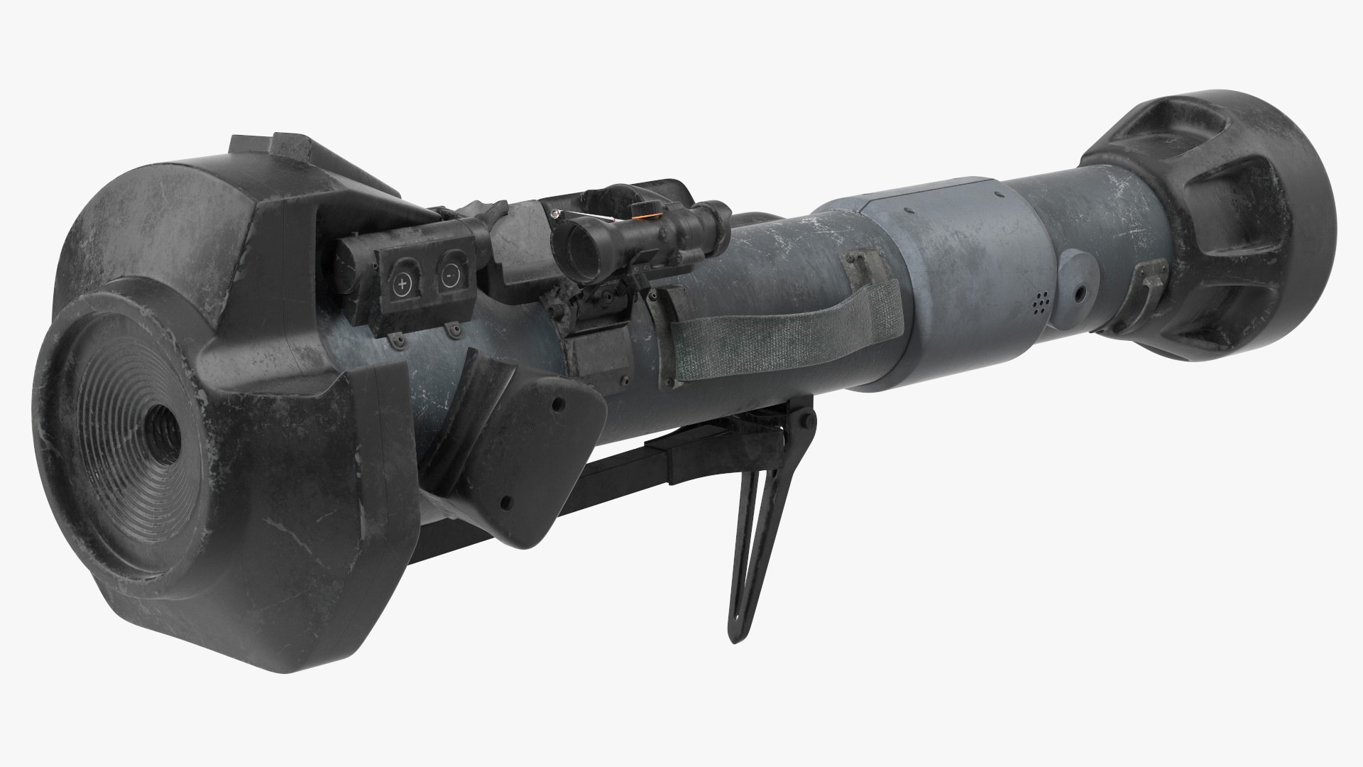 Anti Tank Rocket Launcher Dirty 3D model preview