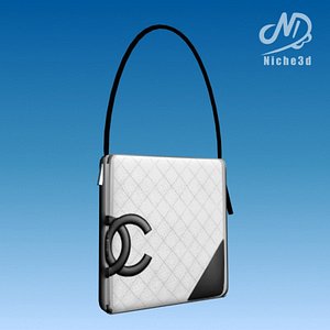 Designer Bag Chanel (White) for Virtual World