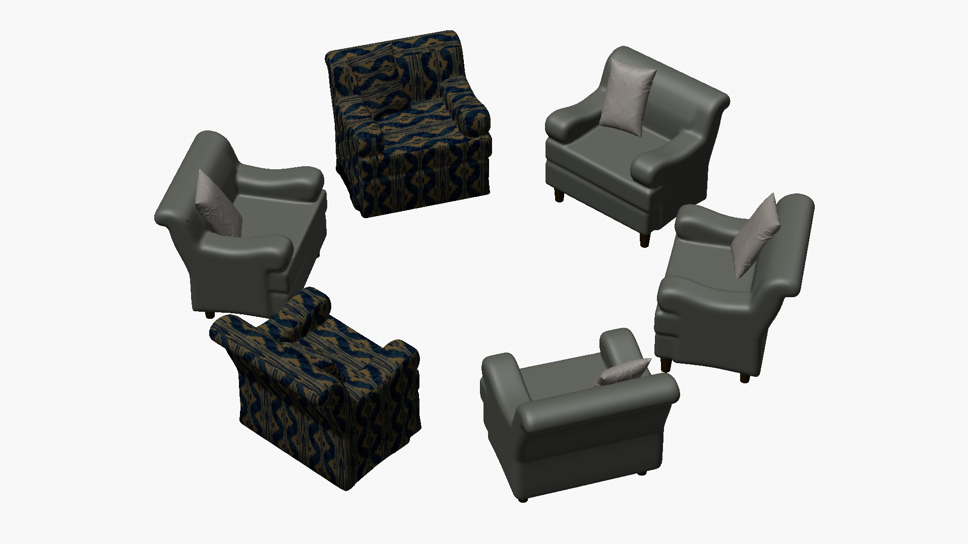 3D Sofa Chairs TurboSquid 2107329