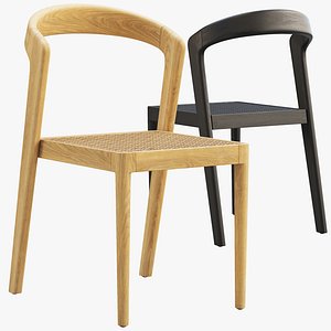 elise dining chair 3D model