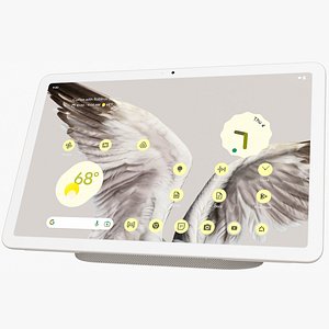 Google Pixel Tablet Porcelain 3D