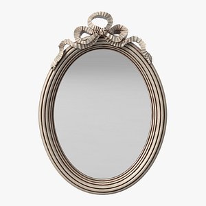 Oval Victorian Mirror