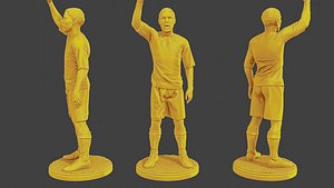 Soccer Player SP 020 3D model