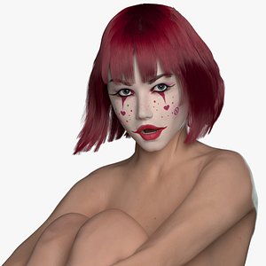 redshift female character 3D model