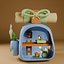 Niedliches Miniatur-Rucksack-Puppenhaus-3D-Modell