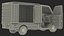 Wuling E10 Mini Truck Grey Color Rigged 3D