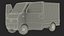 Wuling E10 Mini Truck Grey Color Rigged 3D