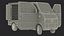 Wuling E10 Mini Truck Grey Color Rigged 3D