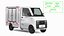 Wuling E10 Mini Truck Grey Color Rigged 3D