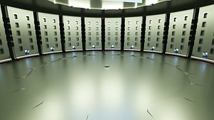 3D model FUTURISTIC ROOM