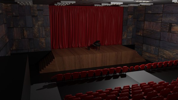 modelo 3d teatro de la Ópera - TurboSquid 2177198