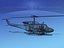 uh1-n bell uh-1n helicopter 3d model