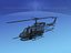 uh1-n bell uh-1n helicopter 3d model