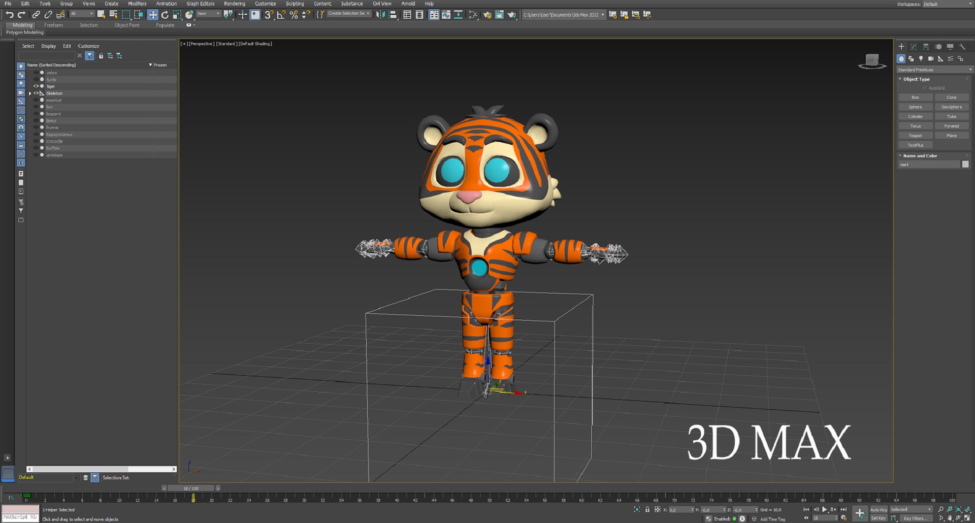 Cartoon Characters Animals 2 03 Robots Model - TurboSquid 2640886