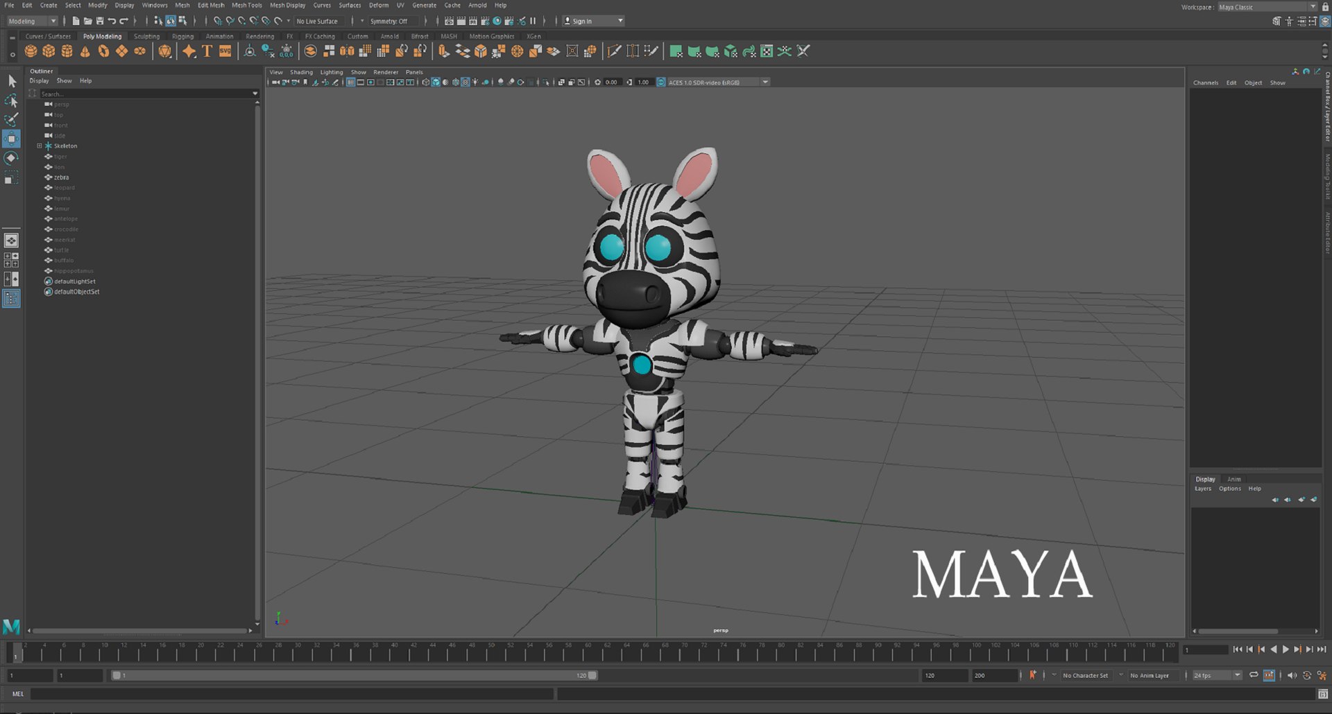 Cartoon Characters Animals 2 03 Robots Model - TurboSquid 2640886