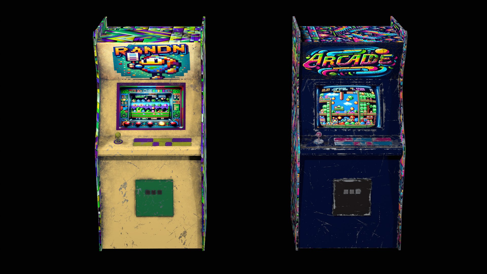 Game Machine 3D Model - TurboSquid 2175368