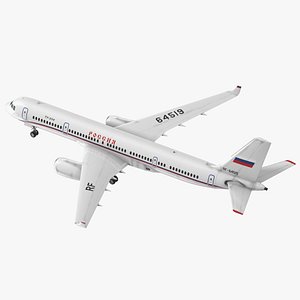Tupolev Tu-214 Russian Government Airliner Rigged