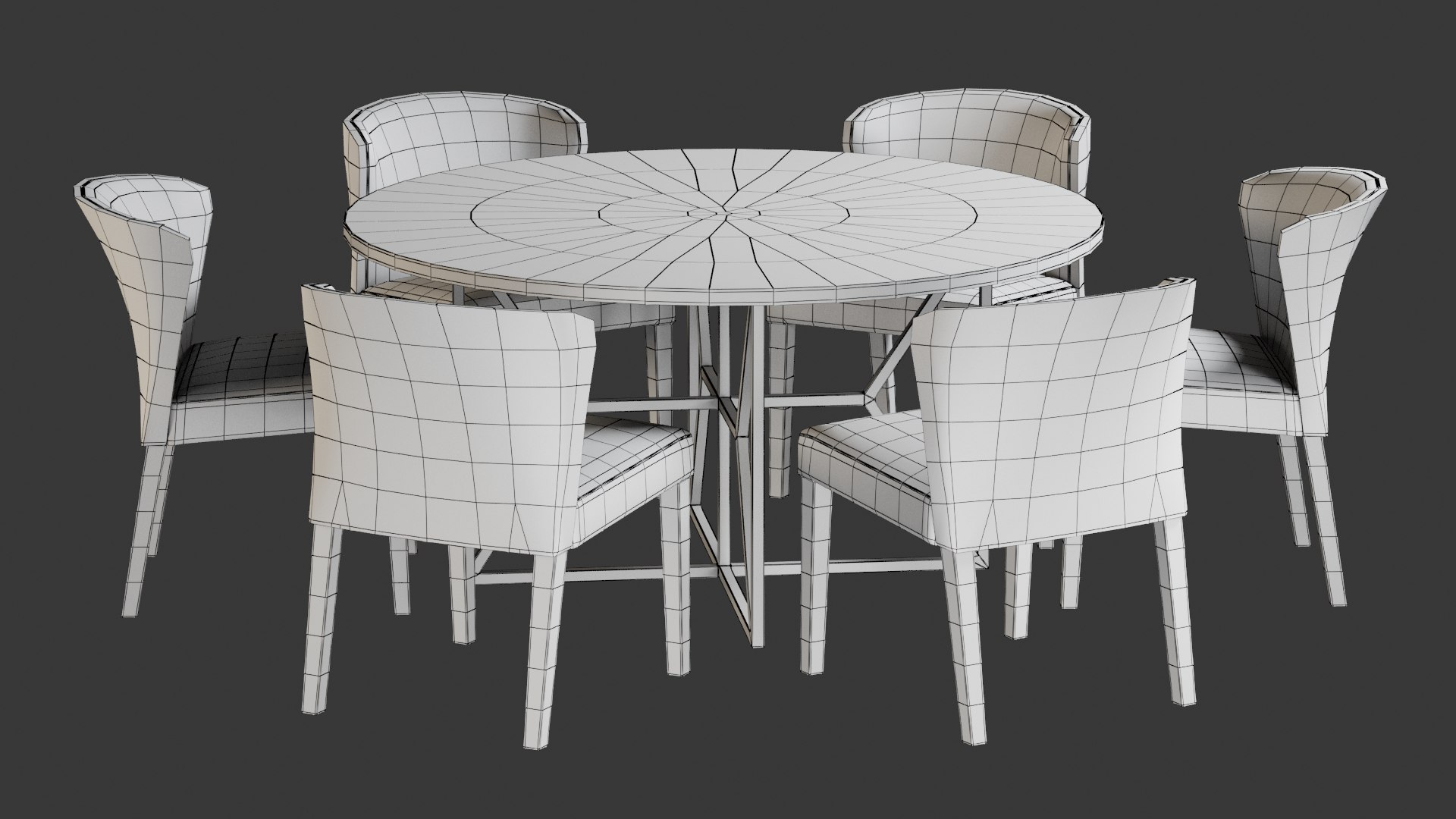 3D Realistic Dining Table Hayes - TurboSquid 1537918