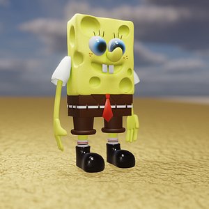 3D Sponge Bob model