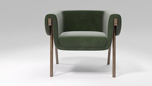 3D MONICA ON 4 LEGS ARMCHAIR