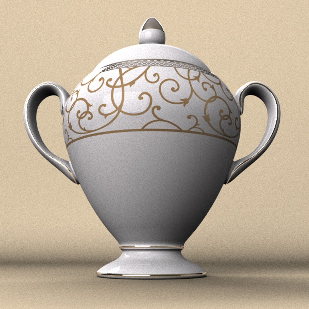 wedgwood sugar bowl 3dm