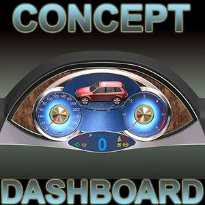 concept car dashboard max